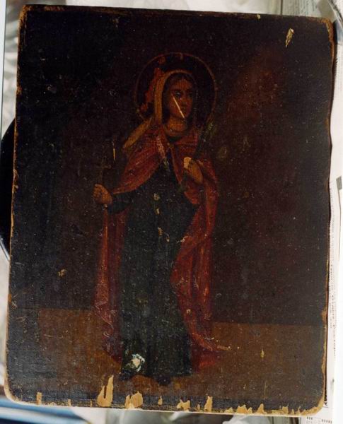 Святая мученица Анисия, конец XIX века, до реставрации